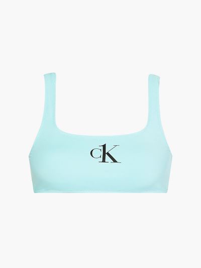 Calvin Klein Fürdőruha HU824935 | Calvin Klein CK One Bralette Női Bikini Felső Türkiz